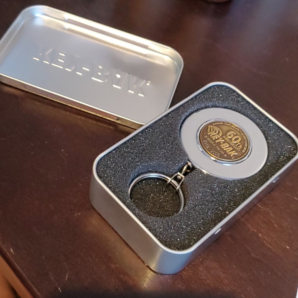 Vintage 60th anniversary Key-Bak